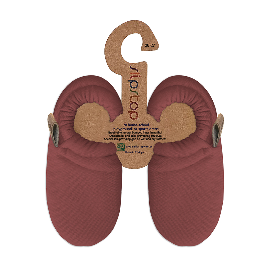 Burgundy Junior Bootie